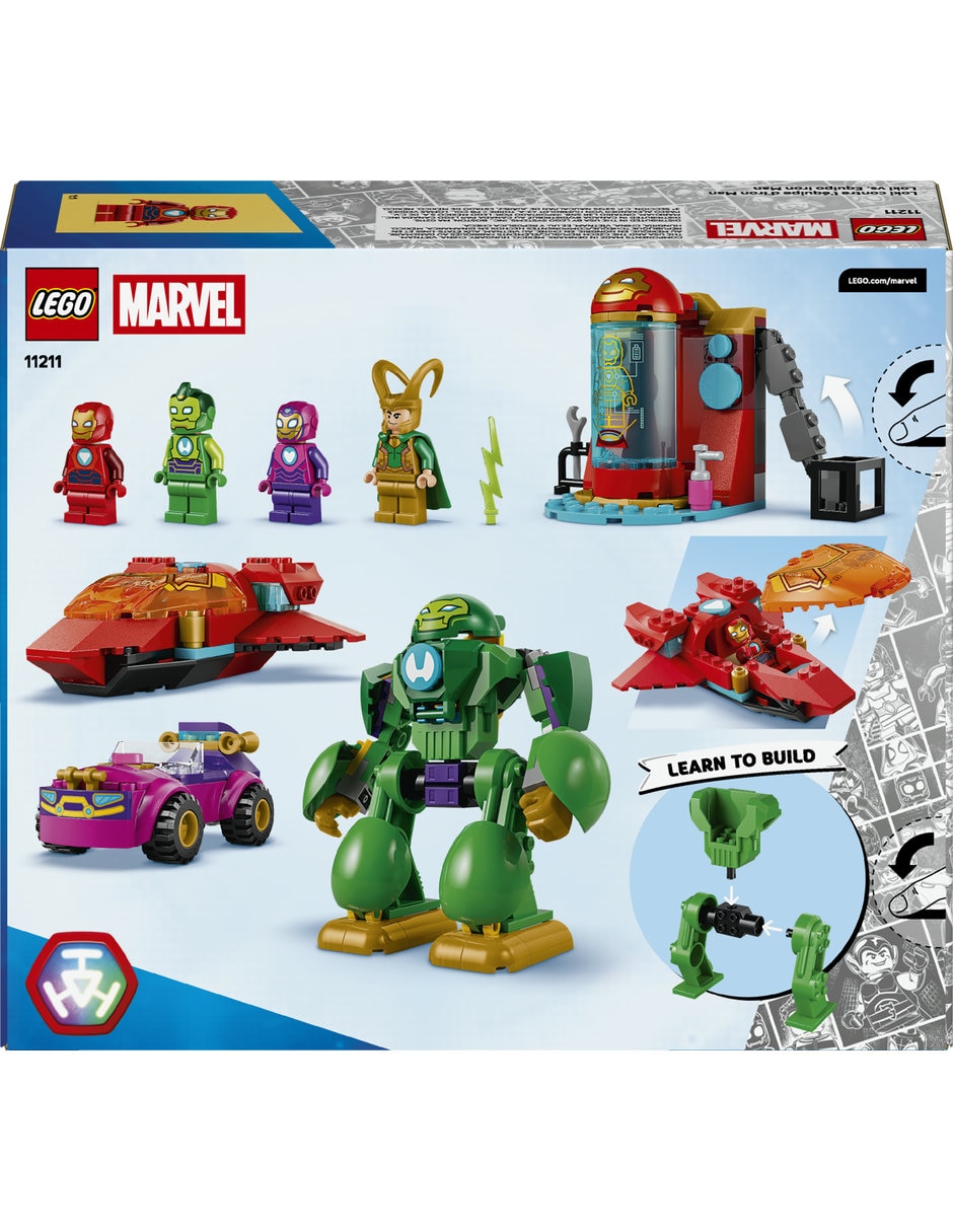 Lego Disney Junior Marvel Loki vs. Equipo Iron Man 11211 9