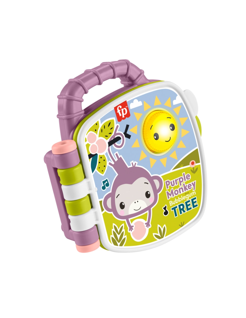 Libro canta con monito infant-learning juego didáctico unisex 3