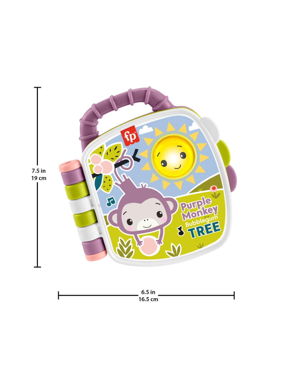Libro canta con monito infant-learning juego didáctico unisex 4