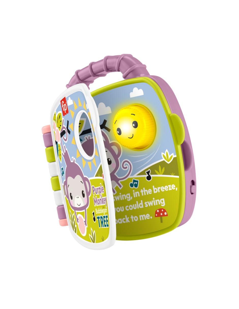 Libro canta con monito infant-learning juego didáctico unisex 5