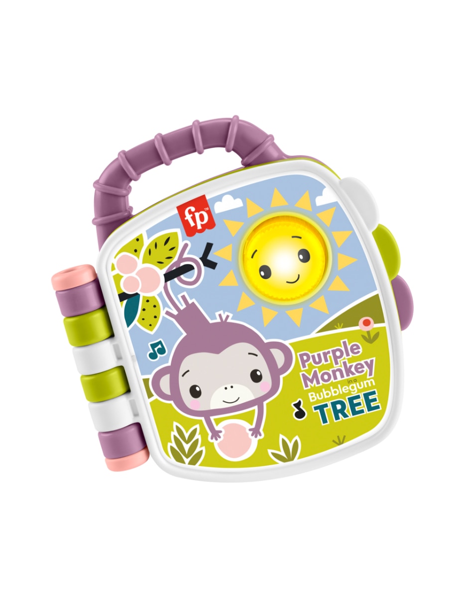 Libro canta con monito infant-learning juego didáctico unisex 1