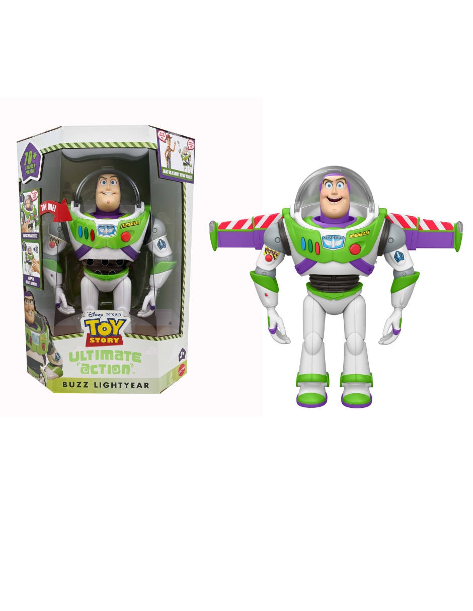 Figura de acción toy story buzz lightyear pixar