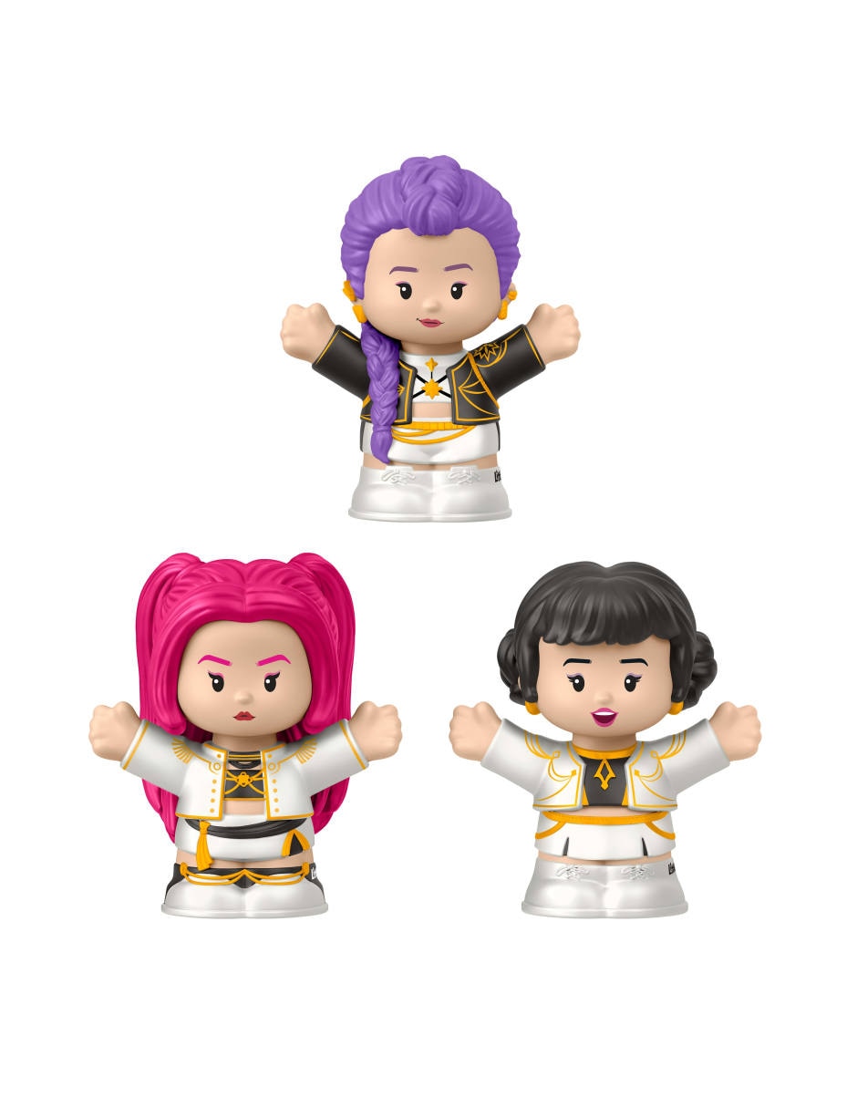 Figura de acción kpop demon hunters huntrix little people