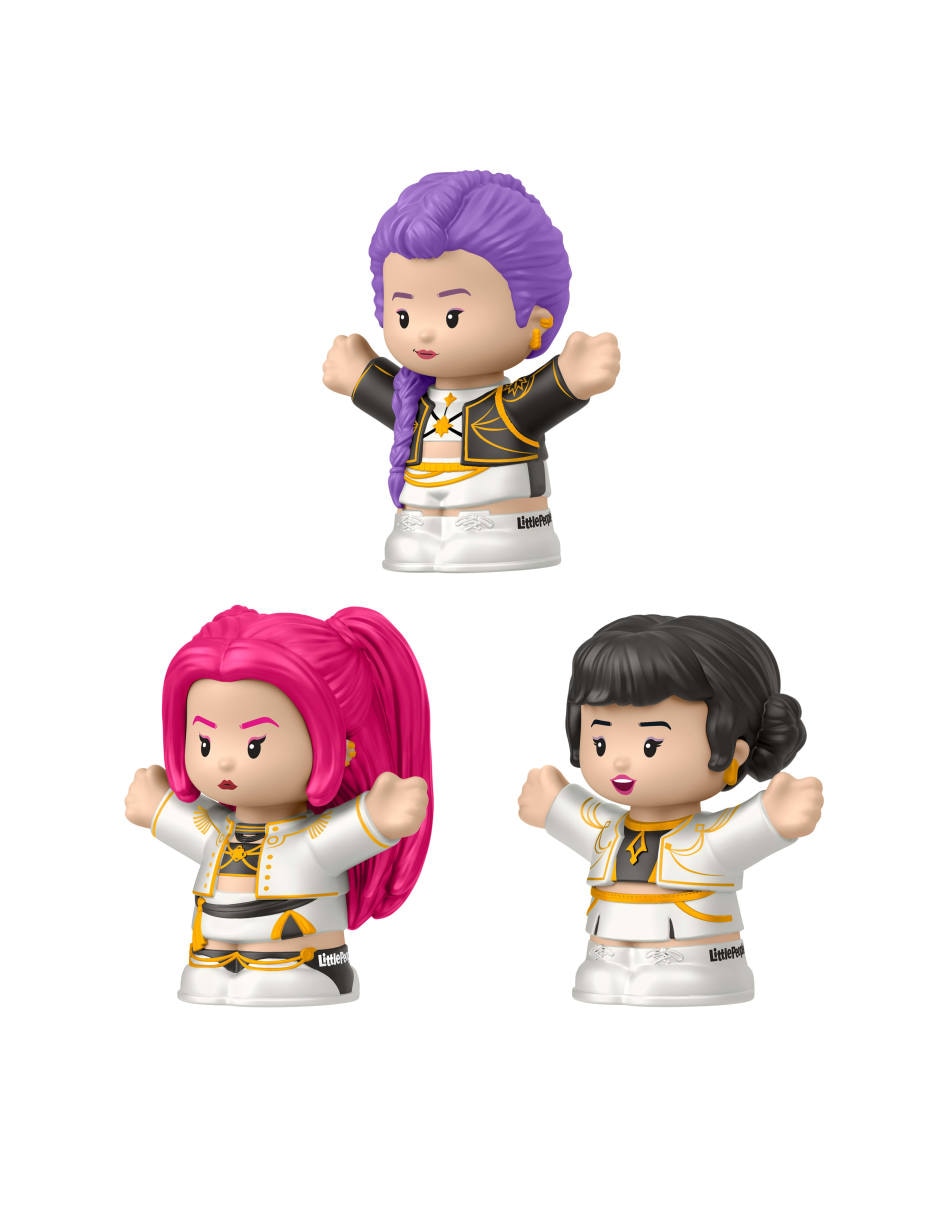 Figura de acción kpop demon hunters huntrix little people