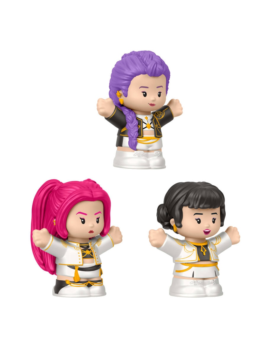 Figura de acción kpop demon hunters huntrix little people