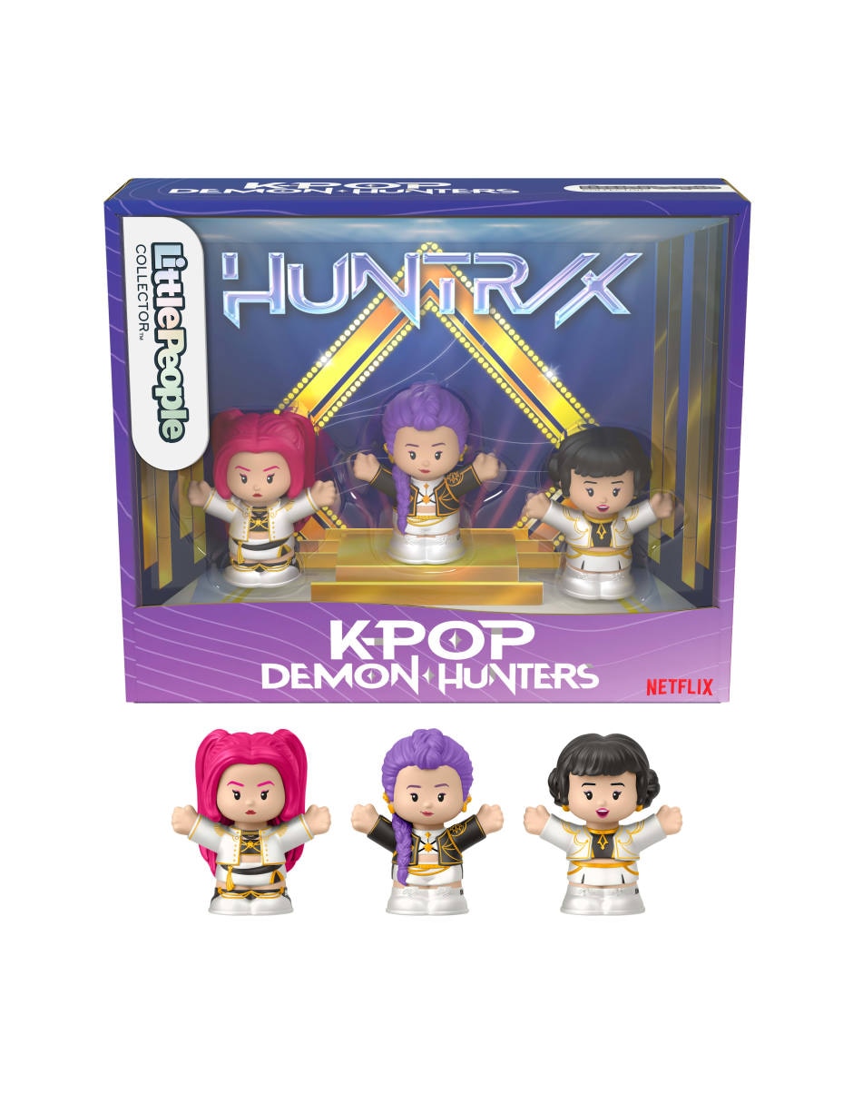 Figura de acción kpop demon hunters huntrix little people