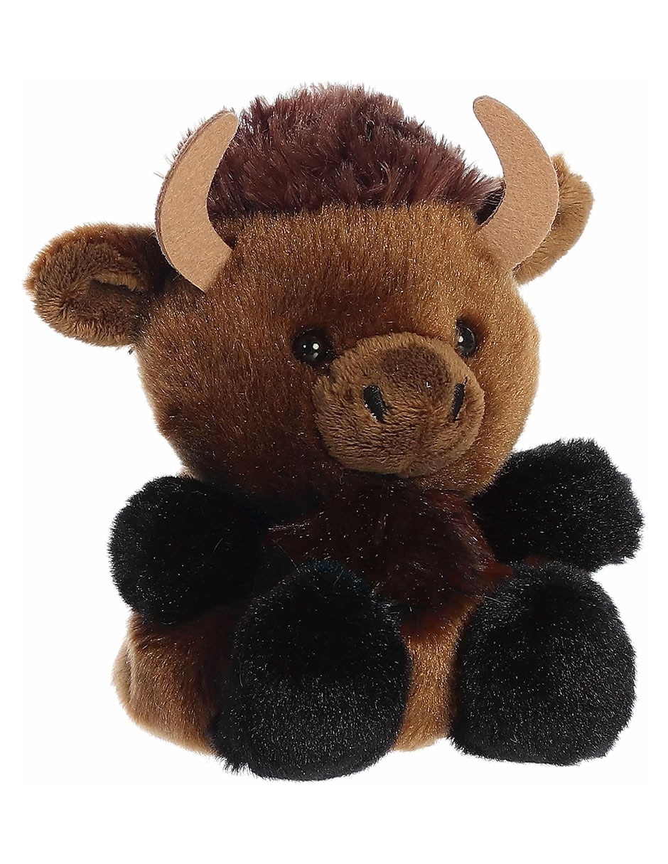 Peluche de bisonte de 12 cm 2
