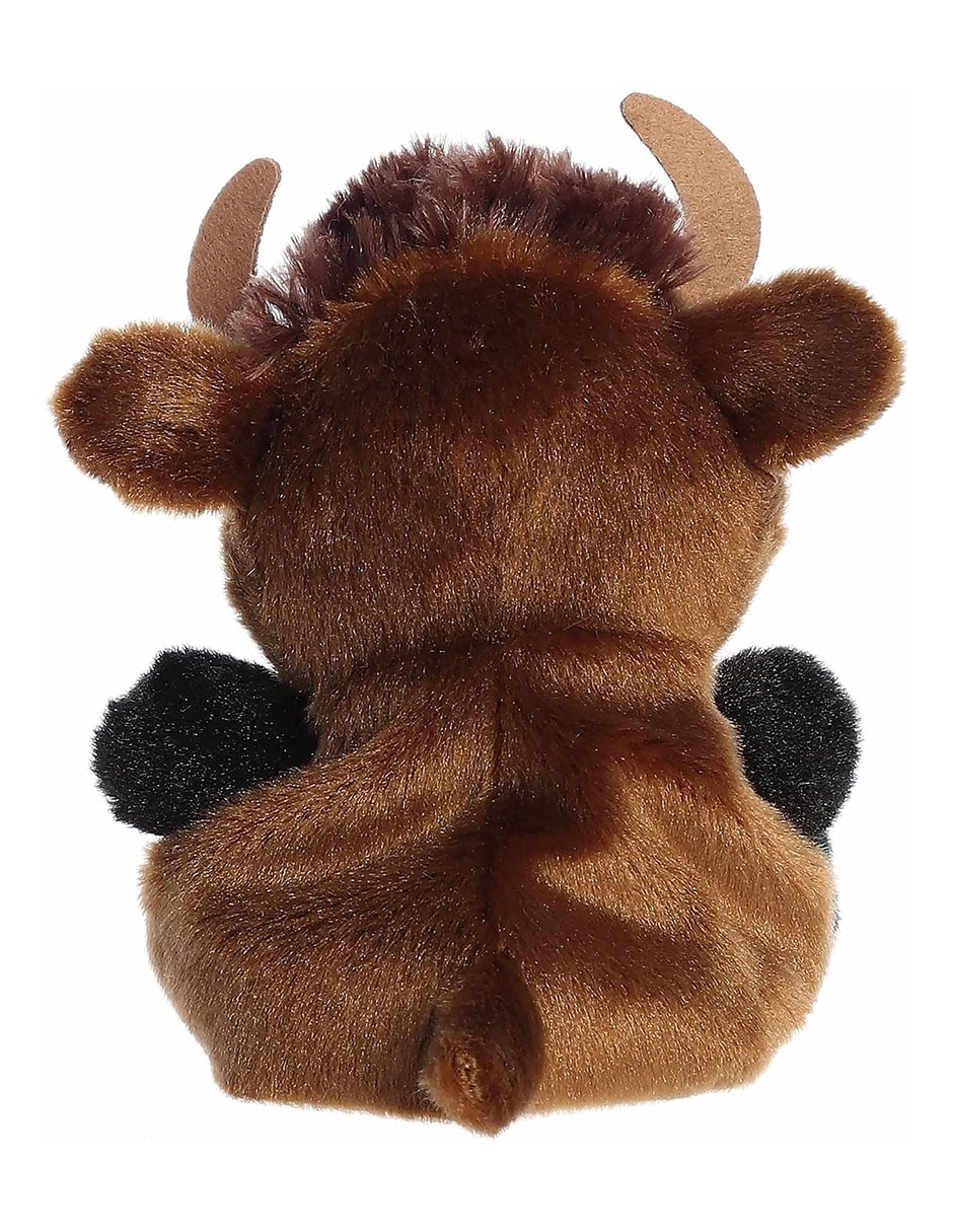 Peluche de bisonte de 12 cm