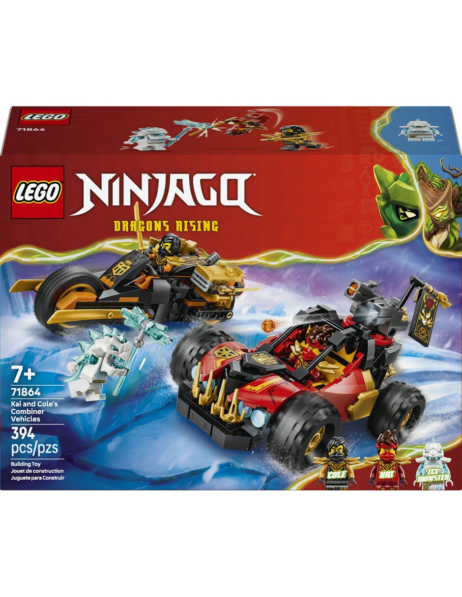 Ninjago Vehículos Combinables de Kai y Cole 71864 2