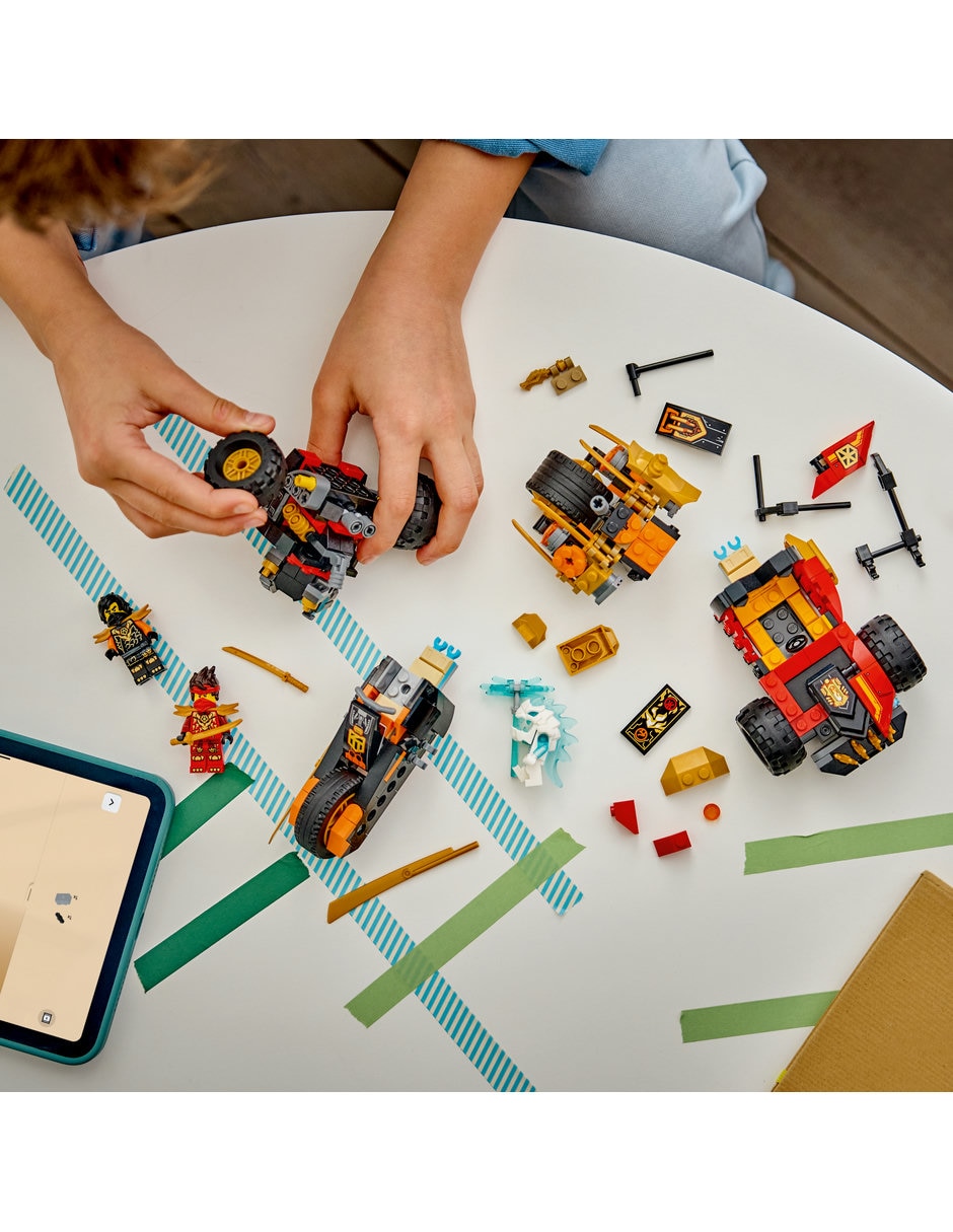 Ninjago Vehículos Combinables de Kai y Cole 71864 3
