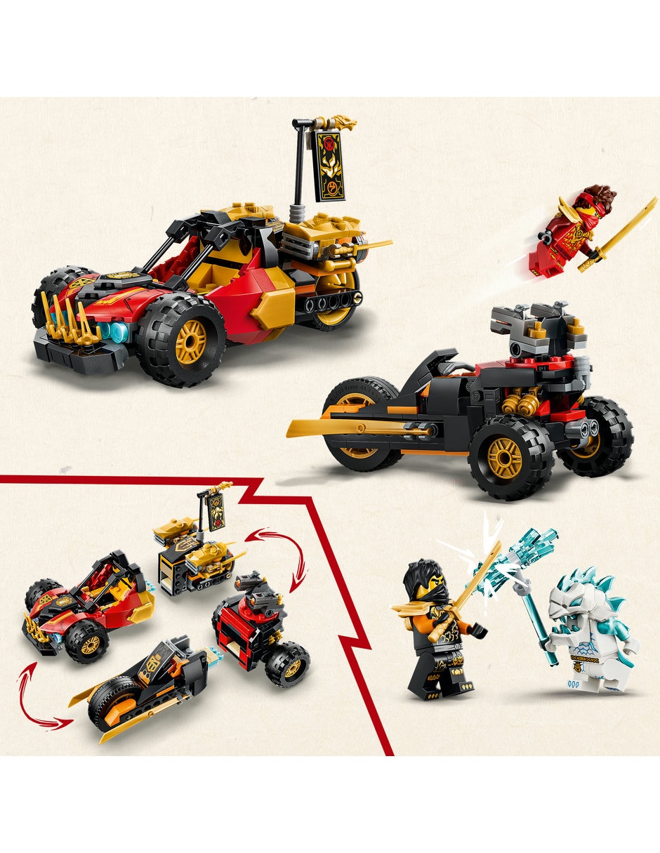 Ninjago Vehículos Combinables de Kai y Cole 71864 8