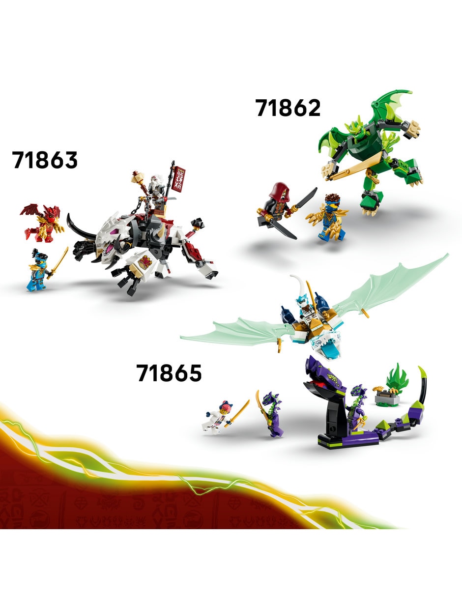 Ninjago Vehículos Combinables de Kai y Cole 71864 9