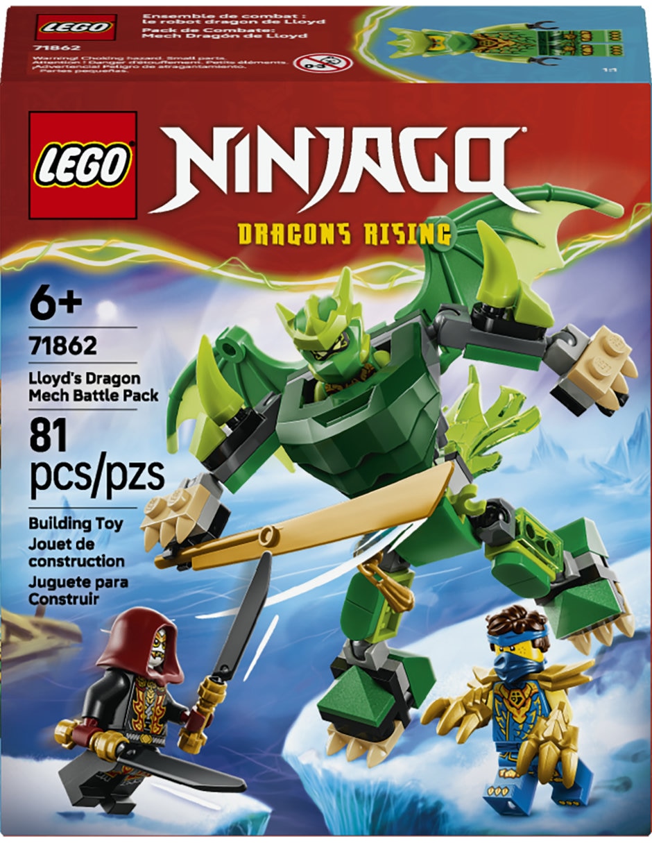 Ninjago Pack de Combate: Mech Dragón de Lloyd 71862 2