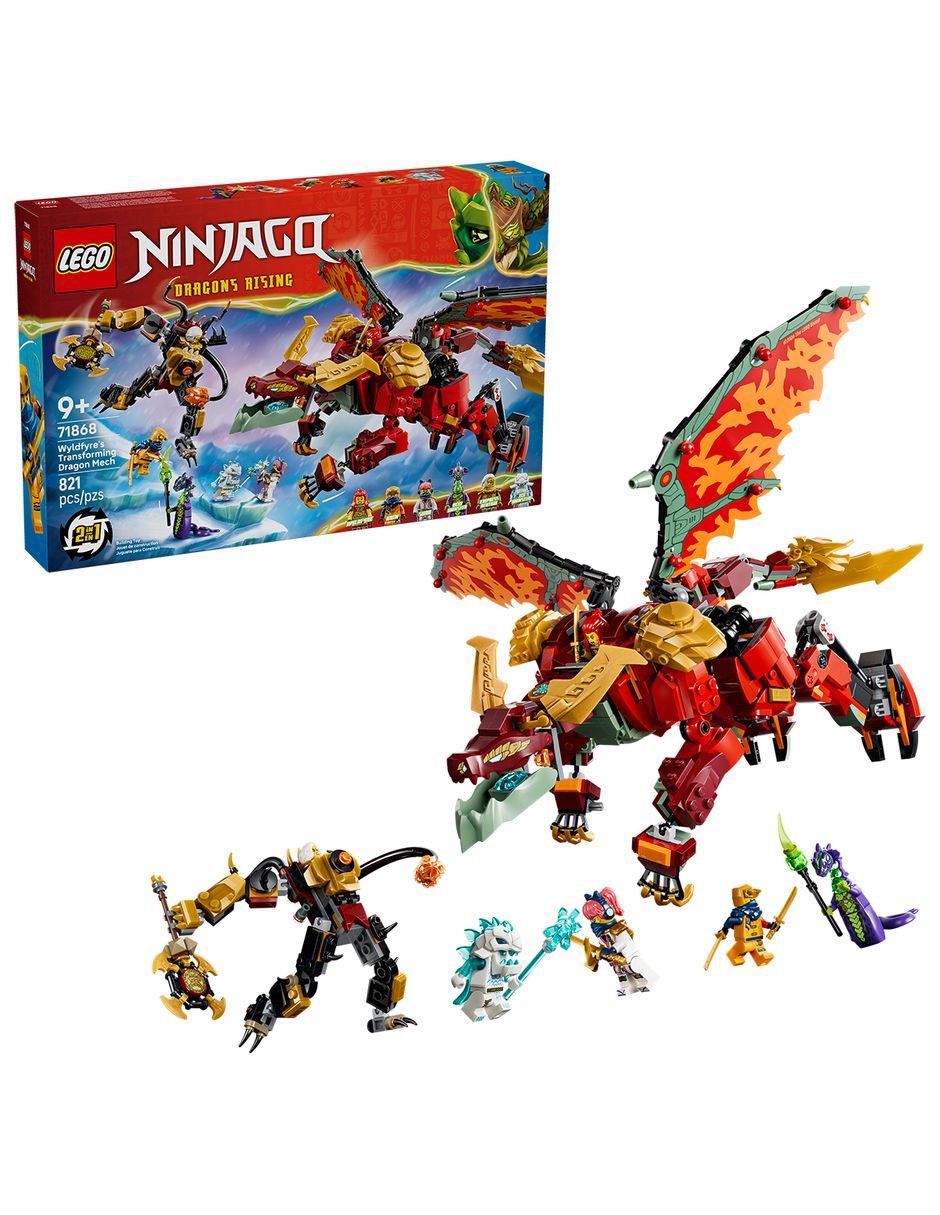 Ninjago Mech Dragón Transformable de Wyldfyre 71868 1