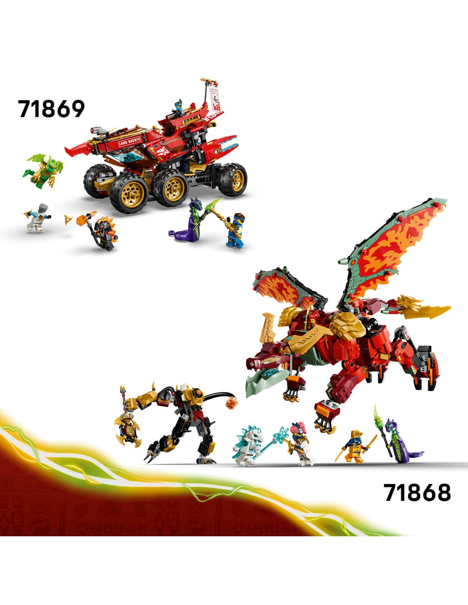 Ninjago Mech Dragón Transformable de Wyldfyre 71868 12