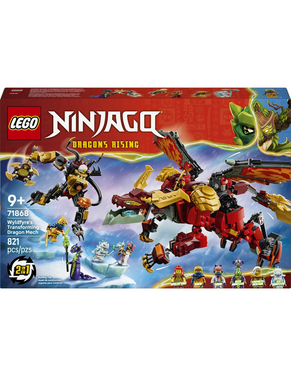 Ninjago Mech Dragón Transformable de Wyldfyre 71868 2
