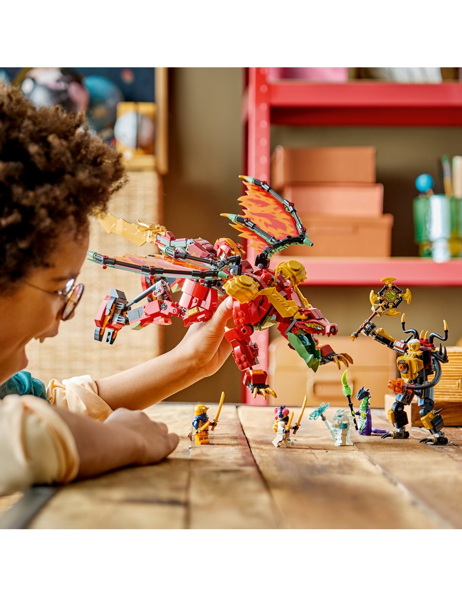 Ninjago Mech Dragón Transformable de Wyldfyre 71868 4
