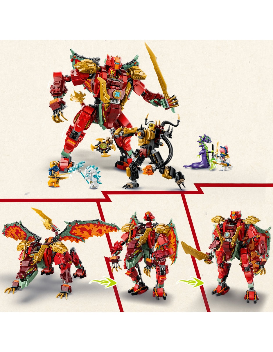 Ninjago Mech Dragón Transformable de Wyldfyre 71868 8