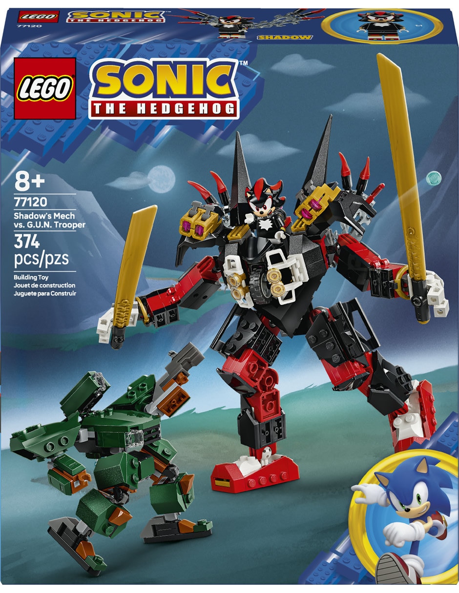 Sonic Mech de Shadow vs. G.U.N. Trooper 77120 2