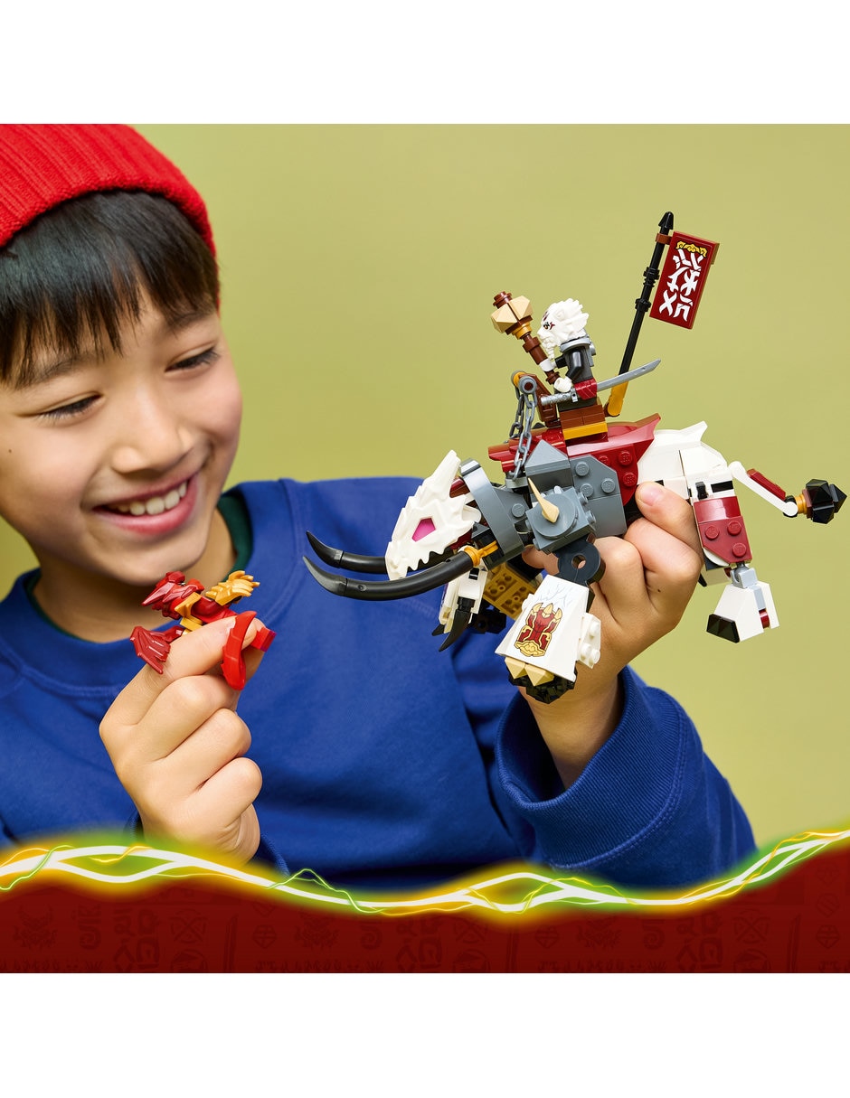 Ninjago Zilvar y Bestia Dragón Grimtak 71863 6