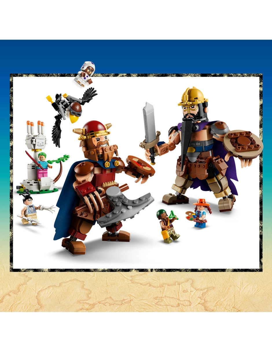 One Piece Dorry vs. Brogy: Gigantes del Jardín Pequeño 75644 7