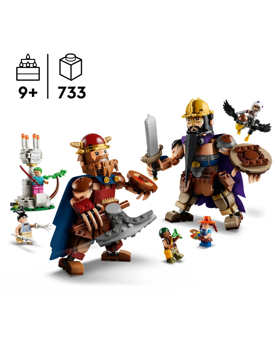 One Piece Dorry vs. Brogy: Gigantes del Jardín Pequeño 75644 9