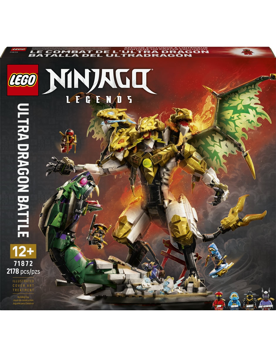 Ninjago Batalla del Ultradragón 71872 2