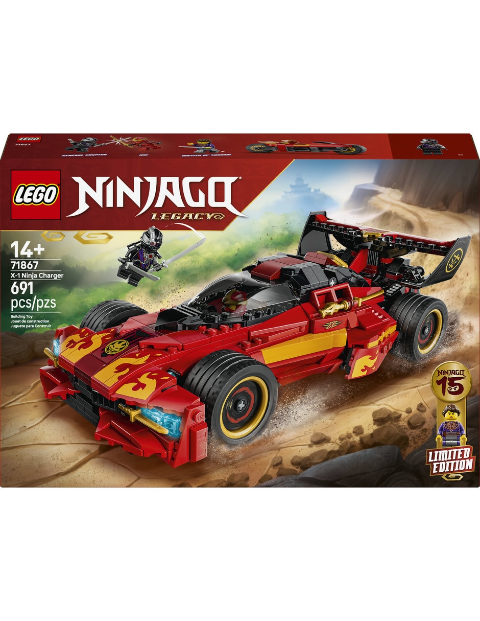 Ninjago Auto Deportivo Ninja X-1: 15 Aniversario 71867 2