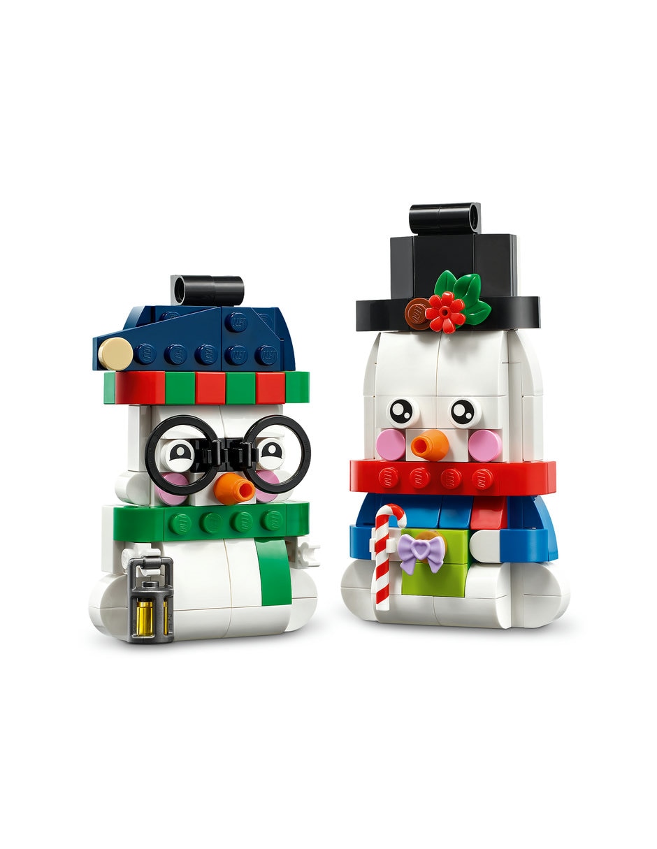 LEGO LEGO Iconic Adornos de Monos de Nieve 40812 40812 Iconic 6
