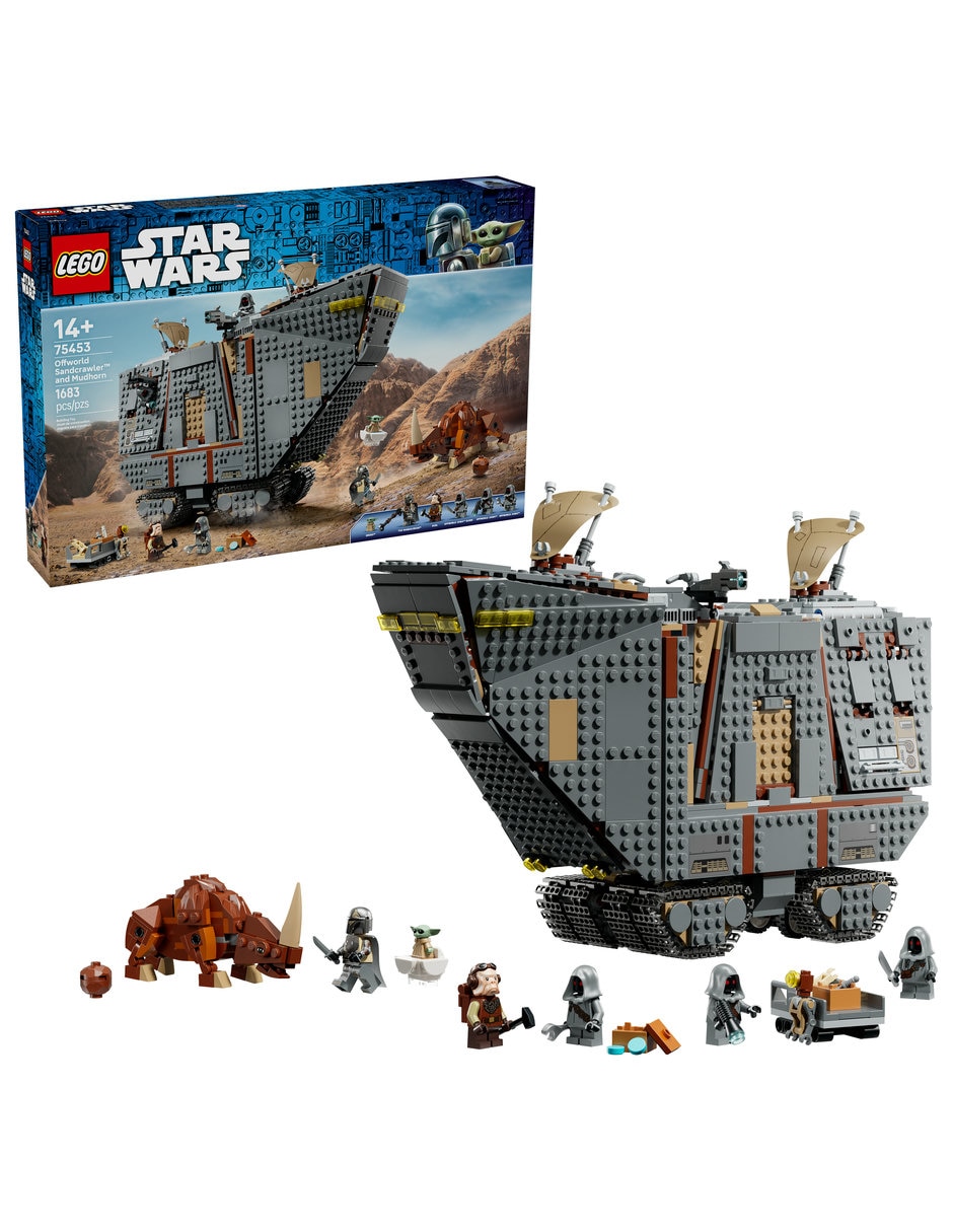 Star Wars TM Reptador de las Arenas del Exterior y Mudhorn 75453 1