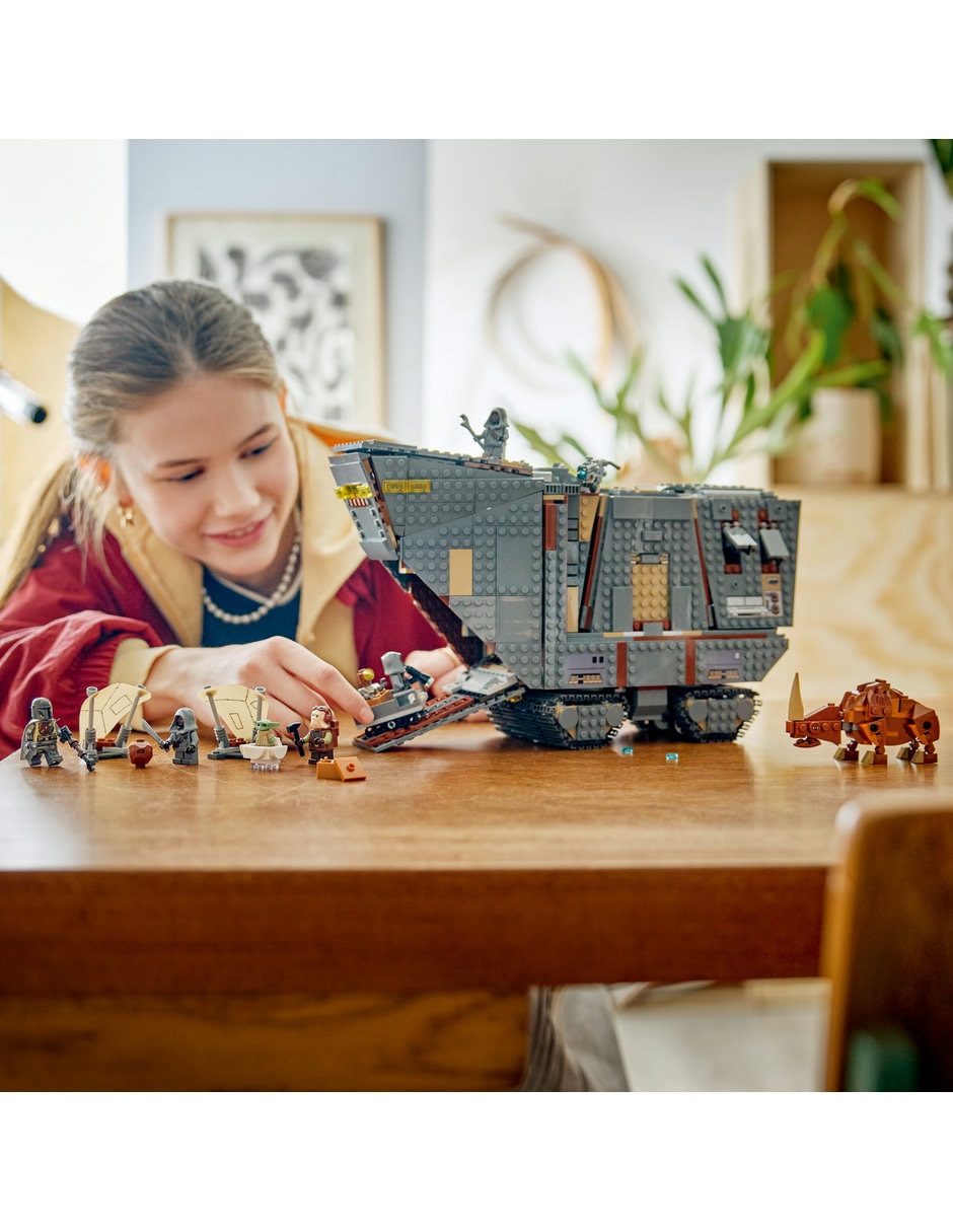 Star Wars TM Reptador de las Arenas del Exterior y Mudhorn 75453 4