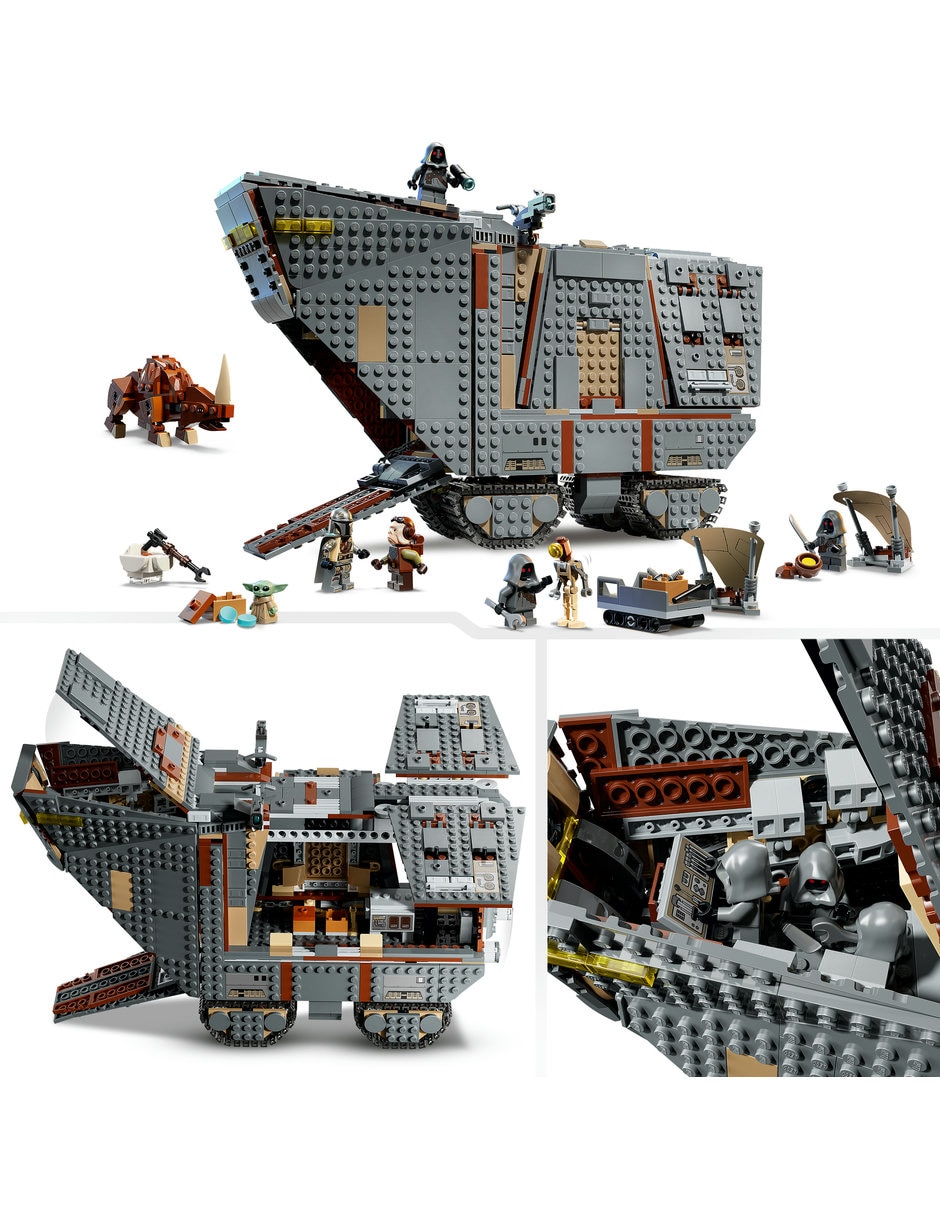 Star Wars TM Reptador de las Arenas del Exterior y Mudhorn 75453 8