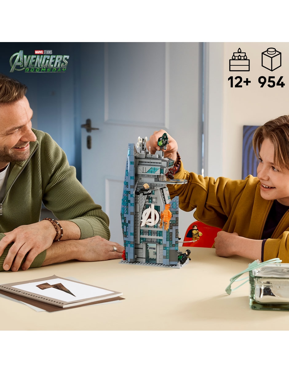 Super heroes nueva torre de vengadores de avengers
