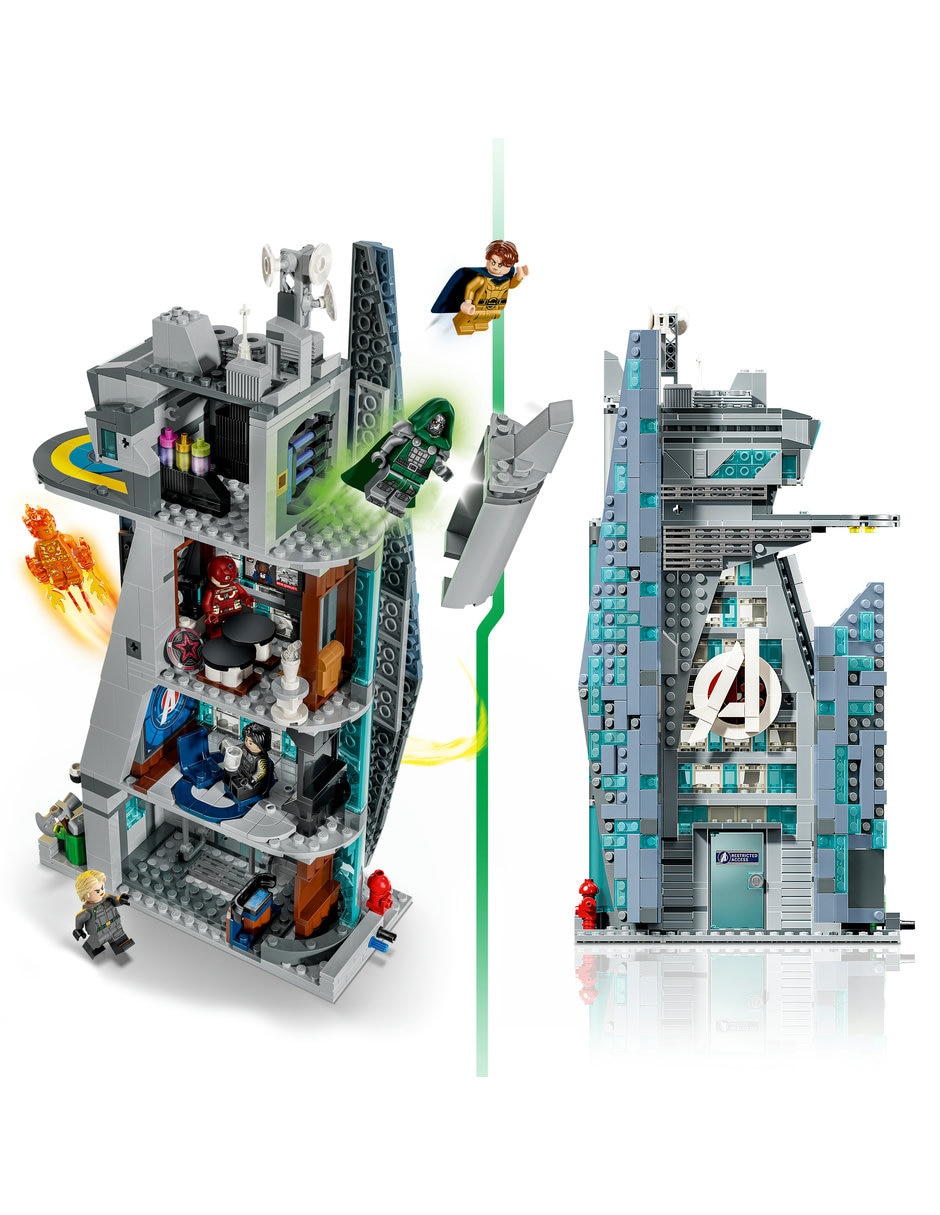 Super heroes nueva torre de vengadores de avengers 9