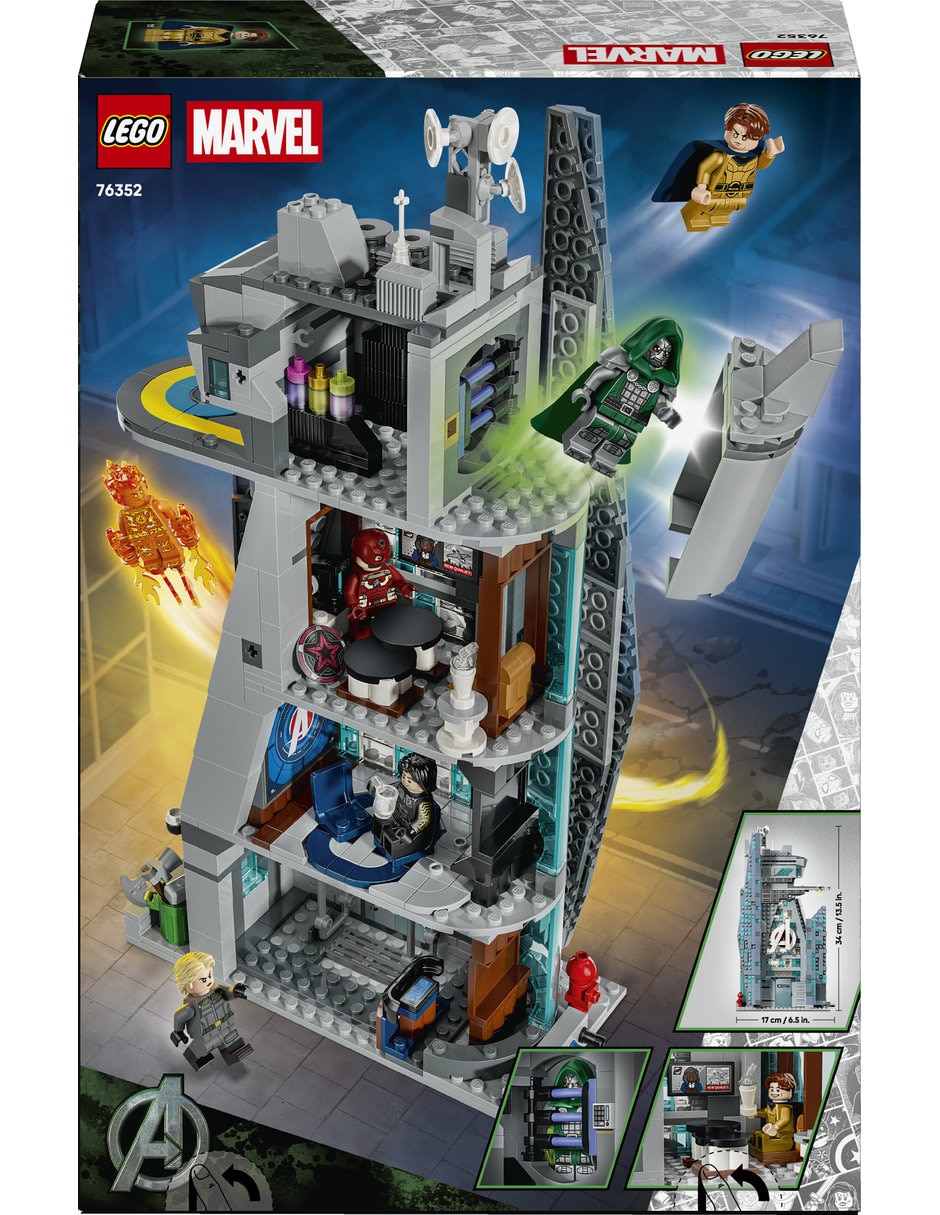 Super heroes nueva torre de vengadores de avengers 5