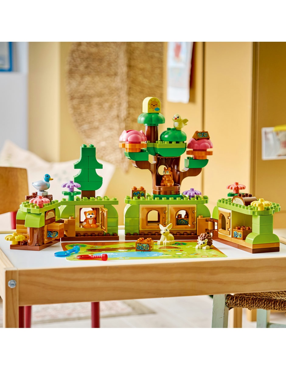 Duplo Town Bosque de los Descubrimientos con Animales Salvajes 10480 Duplo Town Bosque de los Descubrimientos con Animales Salvajes 10480