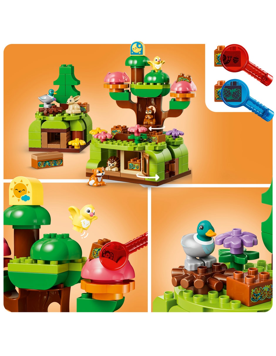 Duplo Town Bosque de los Descubrimientos con Animales Salvajes 10480 8