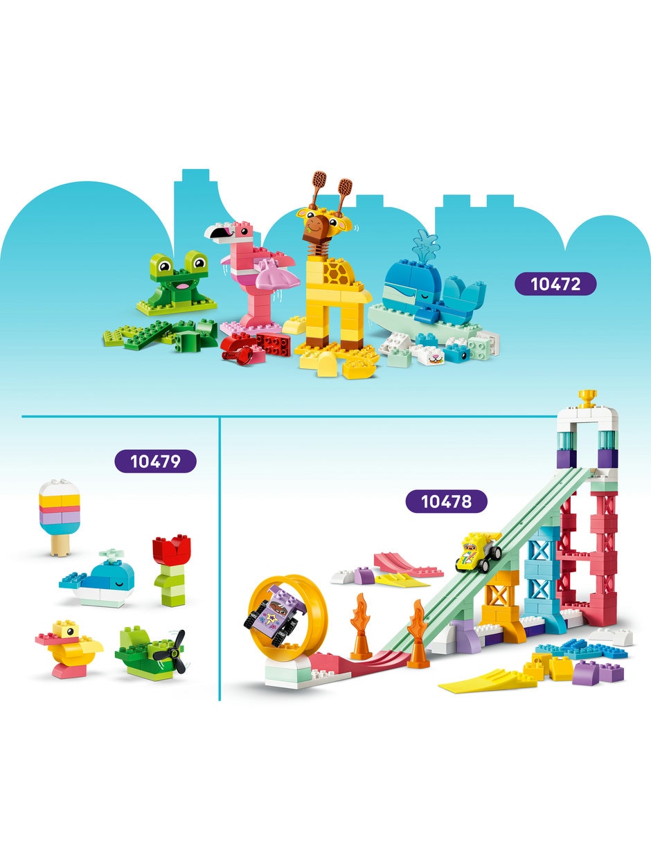 Duplo Town Bosque de los Descubrimientos con Animales Salvajes 10480 10