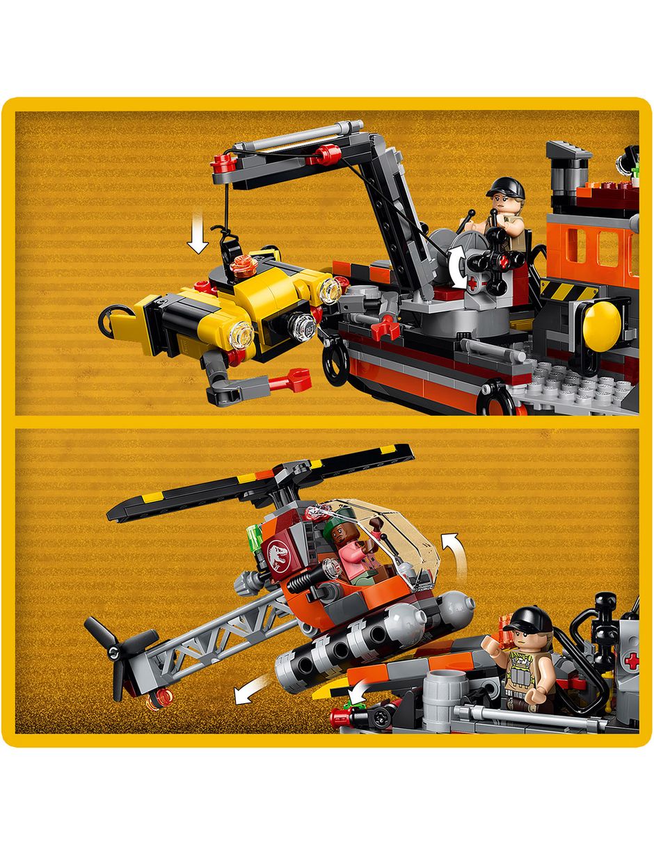 Jurassic World Ataque del Dinosaurio Marino Mosasaurus 77983 6