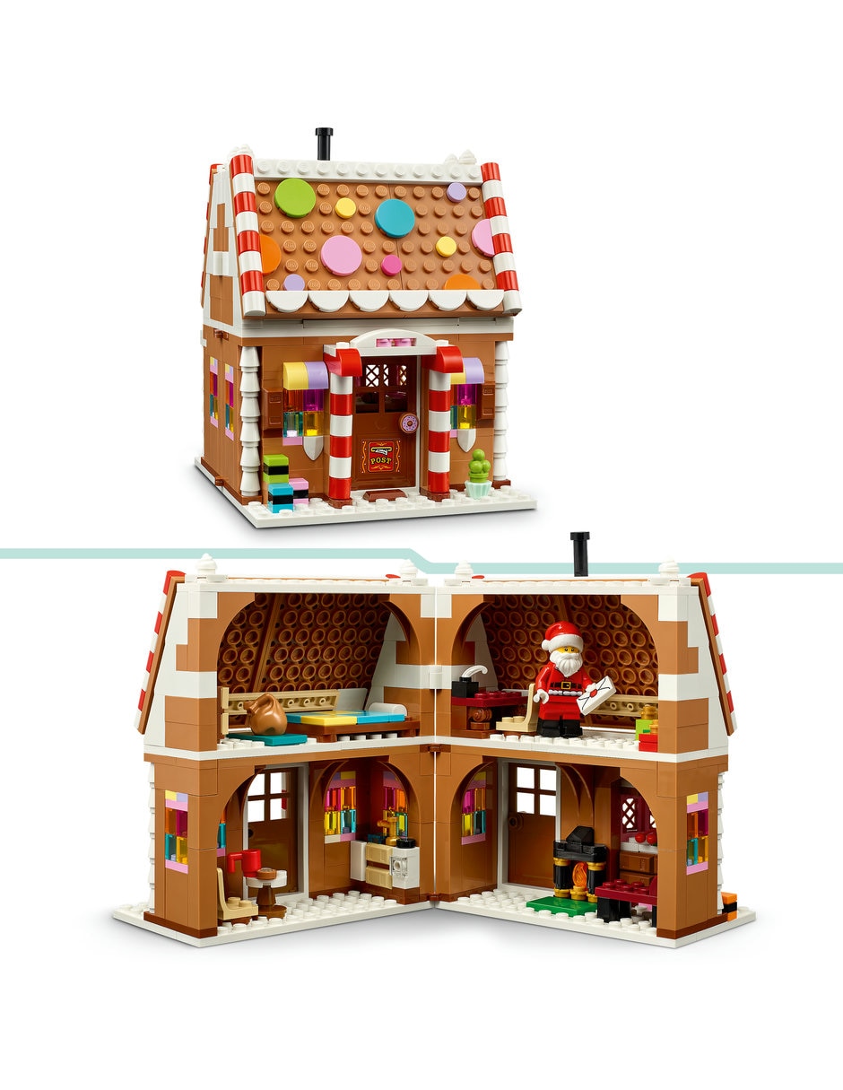 Seasons and Occasions Casa de Pan de Jengibre Festiva 40809 Iconic 8