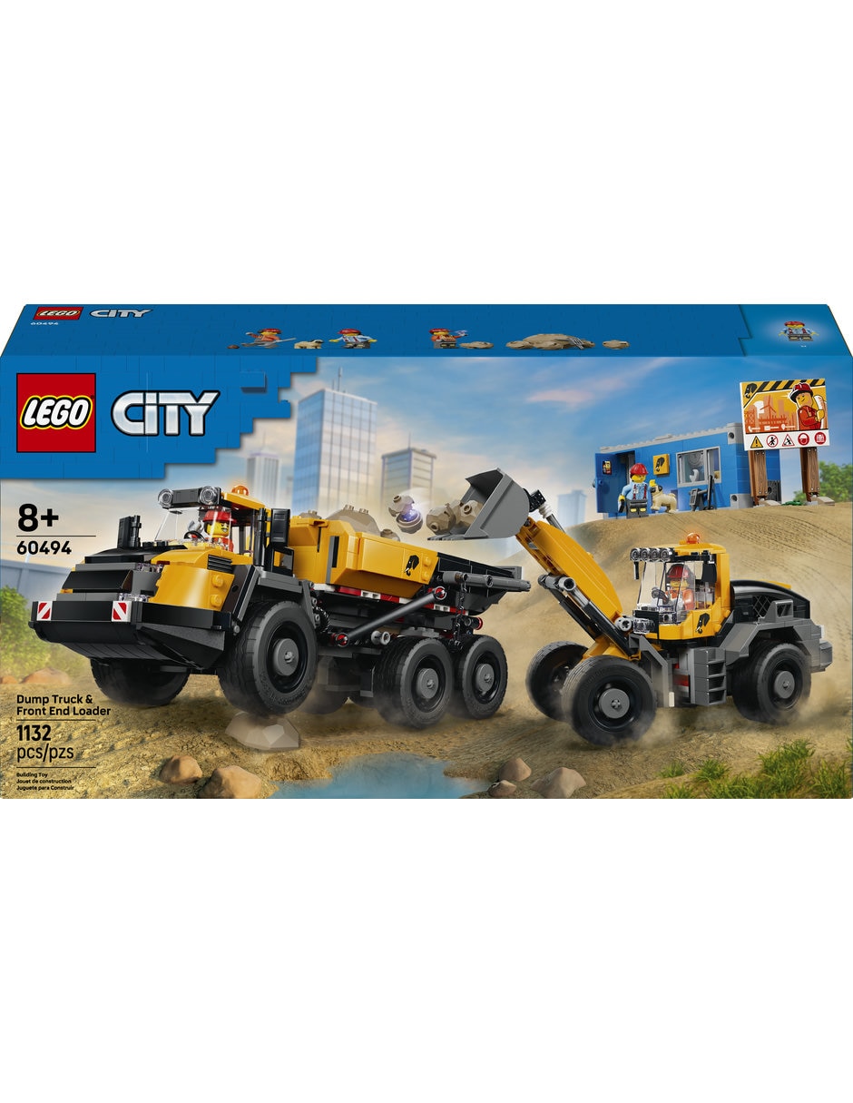 City Camión de Volteo y Cargadora Frontal 60494 2