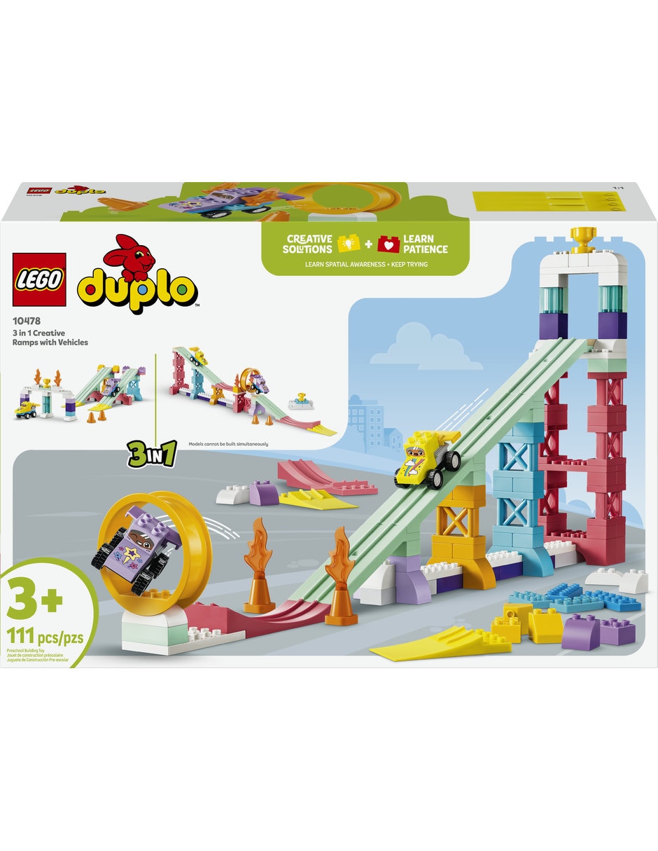 Duplo Town Rampas Creativas “3 en 1” con Vehículos 10478 2