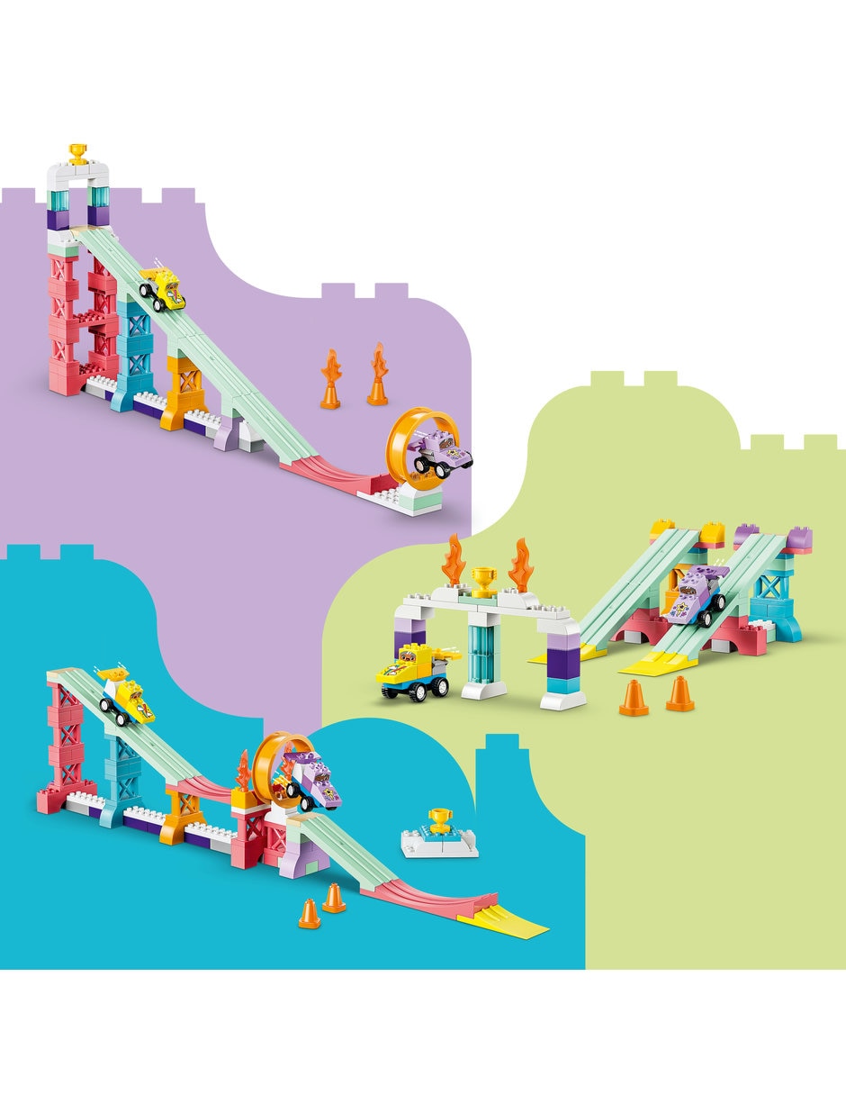Duplo Town Rampas Creativas “3 en 1” con Vehículos 10478 6