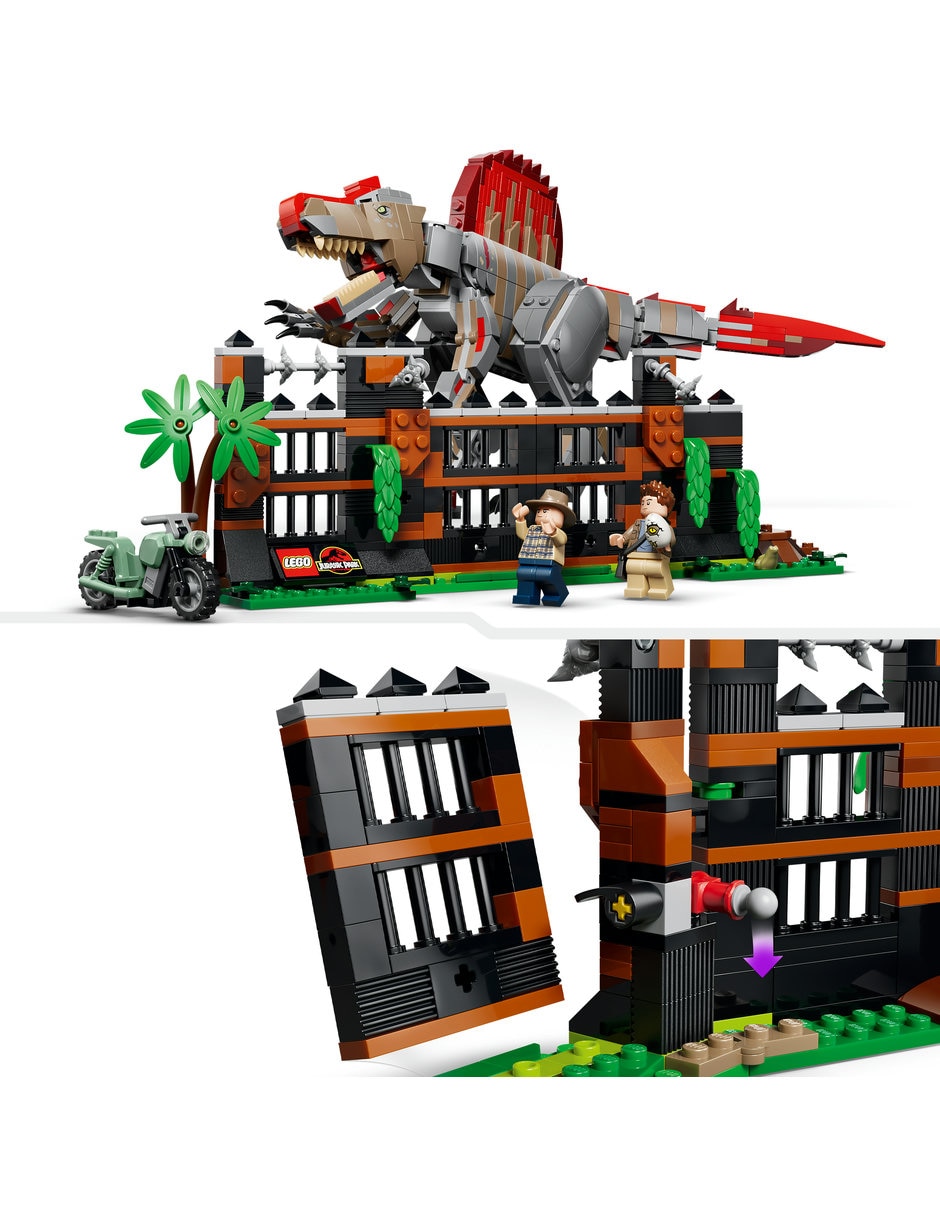 Jurassic World Escape del Dinosaurio Spinosaurus 77982 8