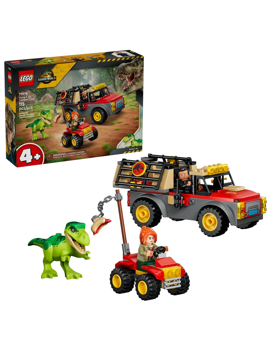 Jurassic World Camión de Transporte del T. rex Joven 77978 1