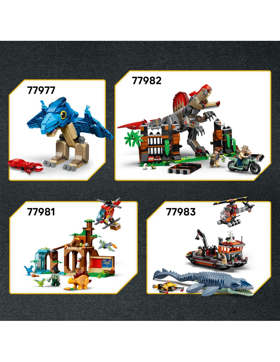 Jurassic World Camión de Transporte del T. rex Joven 77978 9
