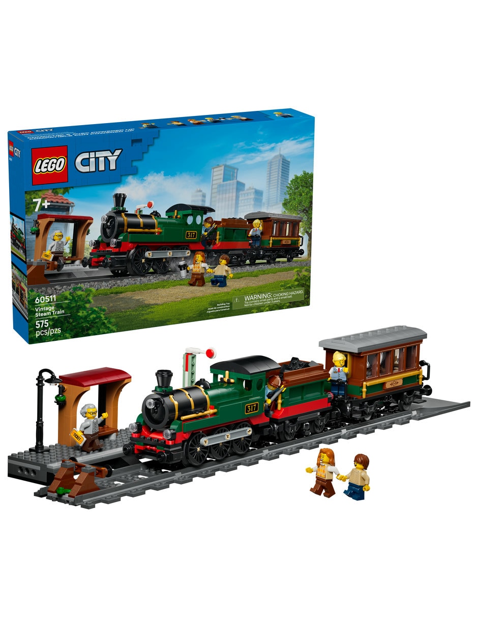 City Tren de Vapor Clásico 60511 1