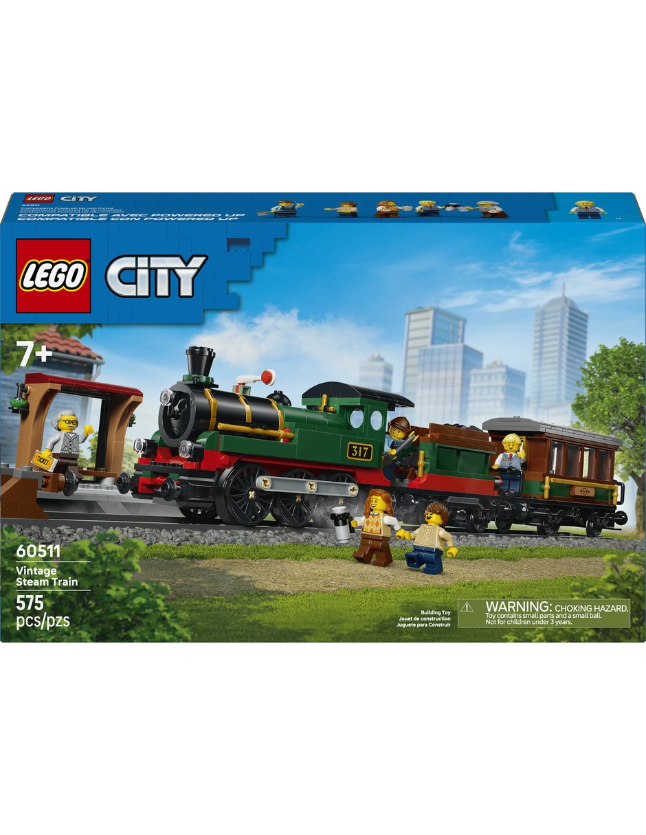 City Tren de Vapor Clásico 60511 2
