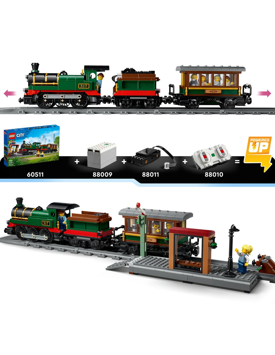 City Tren de Vapor Clásico 60511 8