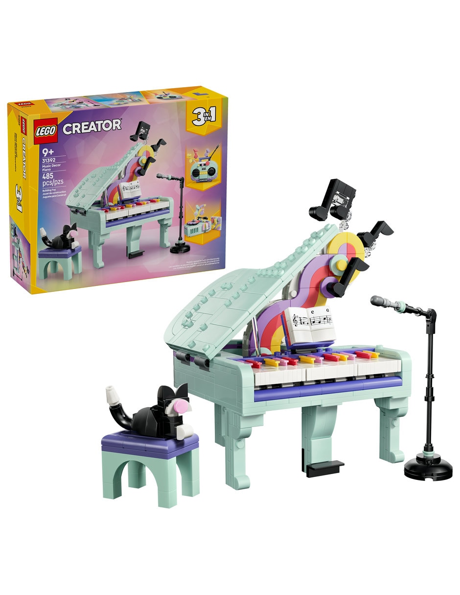Creator Piano Musical Decorativo con Gato 31392 1
